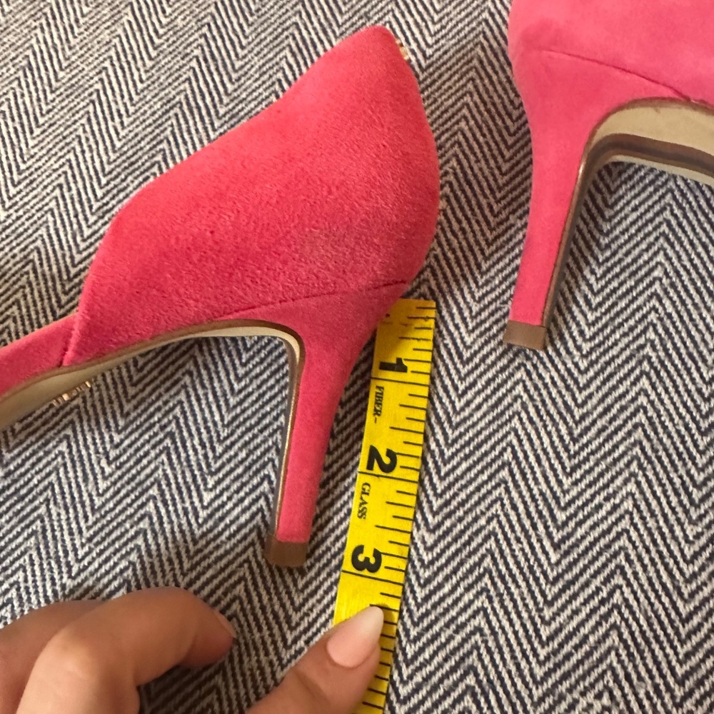 SAM EDLEMAN - Viv Pointed Toe d'Orsay Suede Pump - Picture 9 of 9